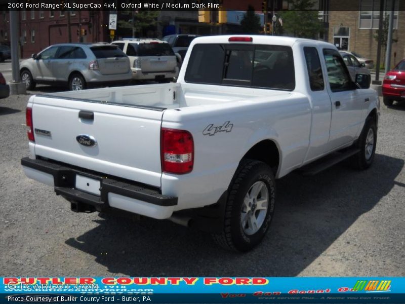 Oxford White / Medium Dark Flint 2006 Ford Ranger XL SuperCab 4x4