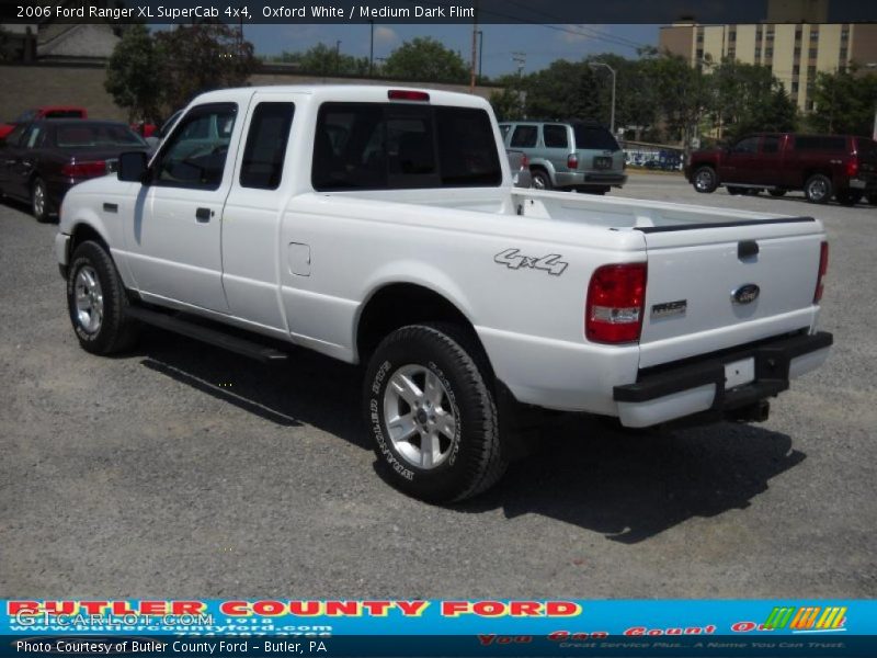 Oxford White / Medium Dark Flint 2006 Ford Ranger XL SuperCab 4x4