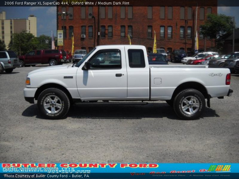 Oxford White / Medium Dark Flint 2006 Ford Ranger XL SuperCab 4x4