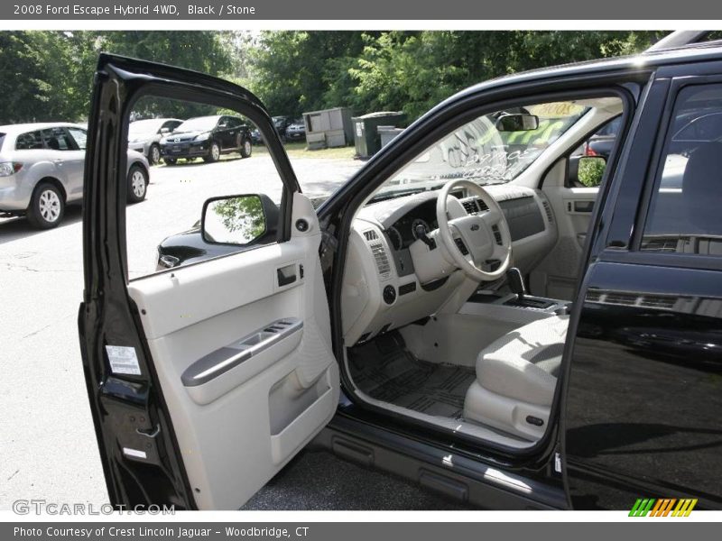 Black / Stone 2008 Ford Escape Hybrid 4WD