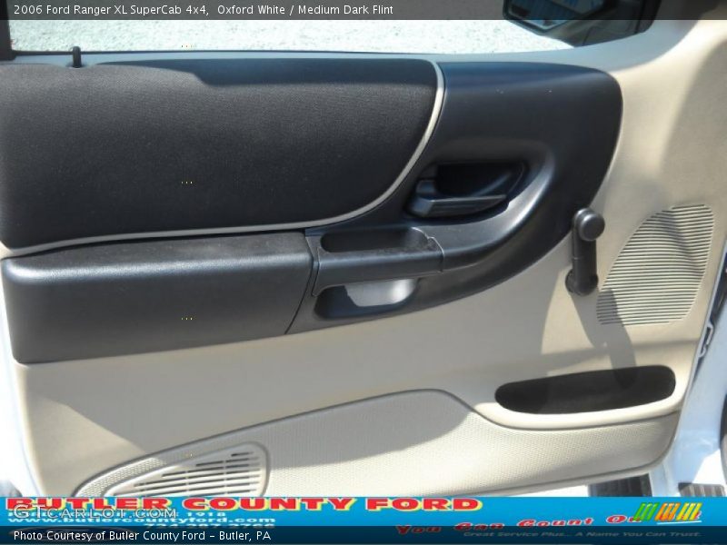 Oxford White / Medium Dark Flint 2006 Ford Ranger XL SuperCab 4x4
