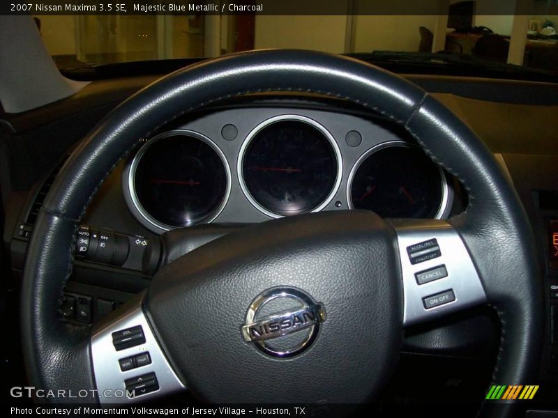 Majestic Blue Metallic / Charcoal 2007 Nissan Maxima 3.5 SE