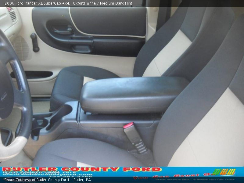 Oxford White / Medium Dark Flint 2006 Ford Ranger XL SuperCab 4x4