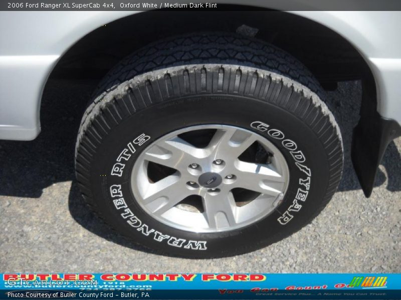 Oxford White / Medium Dark Flint 2006 Ford Ranger XL SuperCab 4x4