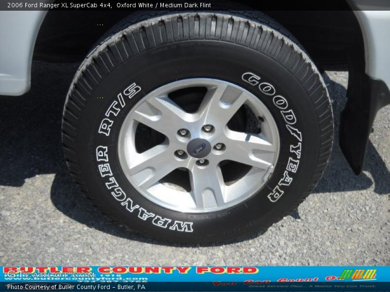 Oxford White / Medium Dark Flint 2006 Ford Ranger XL SuperCab 4x4