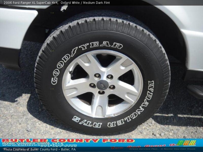 Oxford White / Medium Dark Flint 2006 Ford Ranger XL SuperCab 4x4