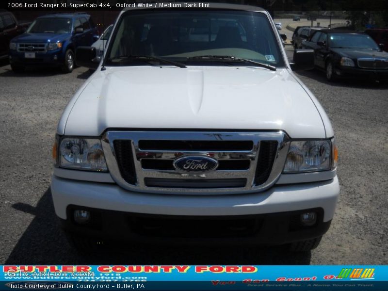 Oxford White / Medium Dark Flint 2006 Ford Ranger XL SuperCab 4x4