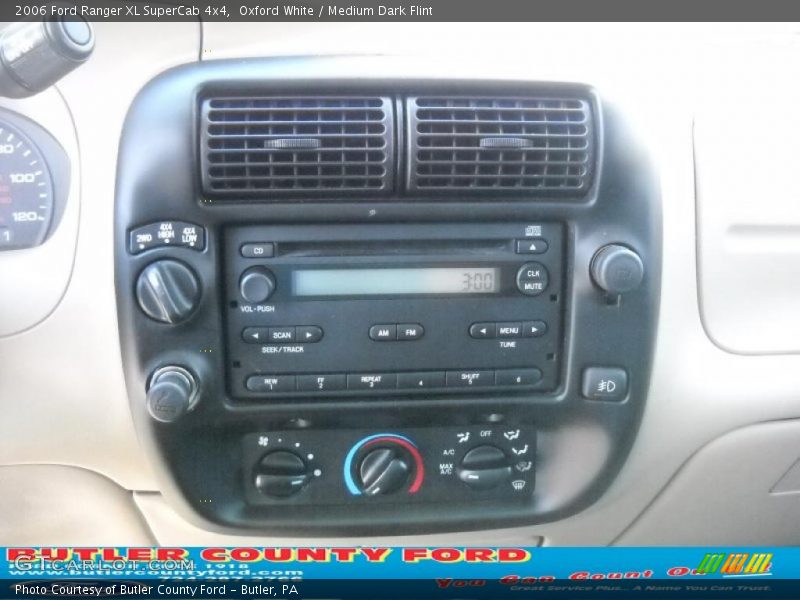Oxford White / Medium Dark Flint 2006 Ford Ranger XL SuperCab 4x4