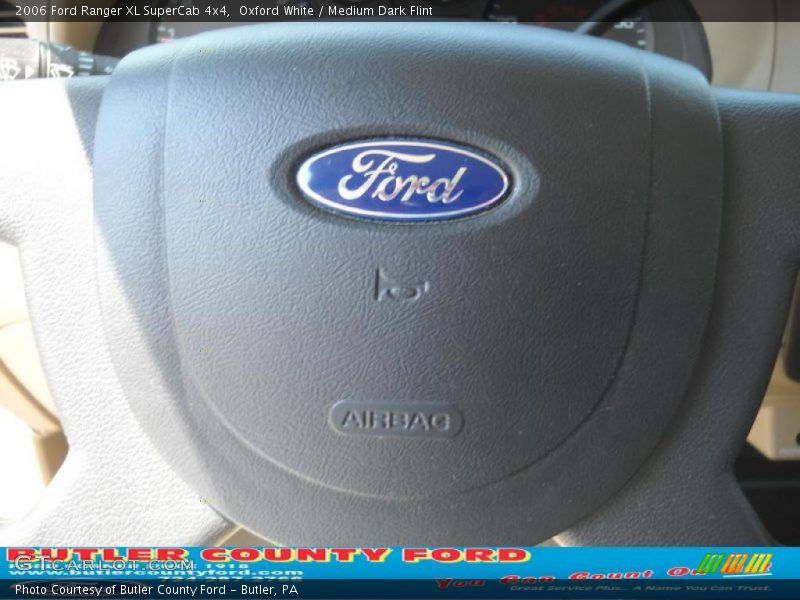 Oxford White / Medium Dark Flint 2006 Ford Ranger XL SuperCab 4x4