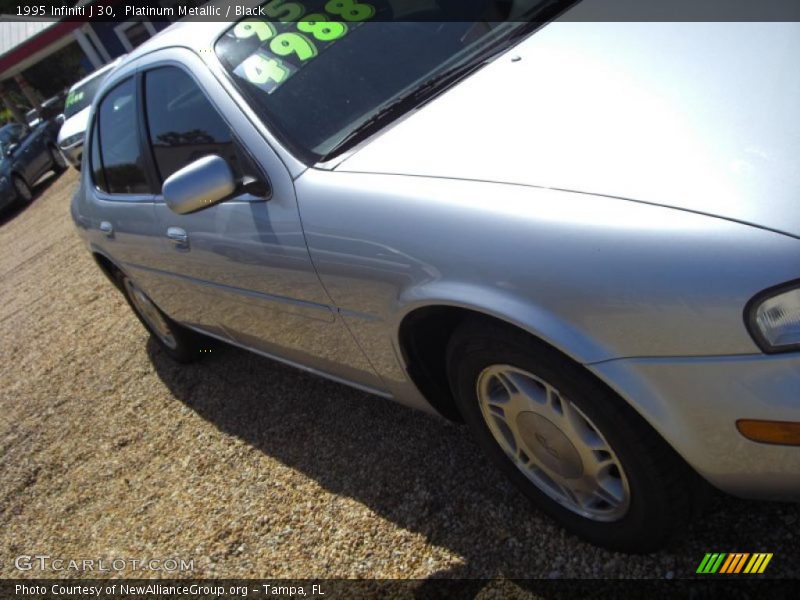 Platinum Metallic / Black 1995 Infiniti J 30
