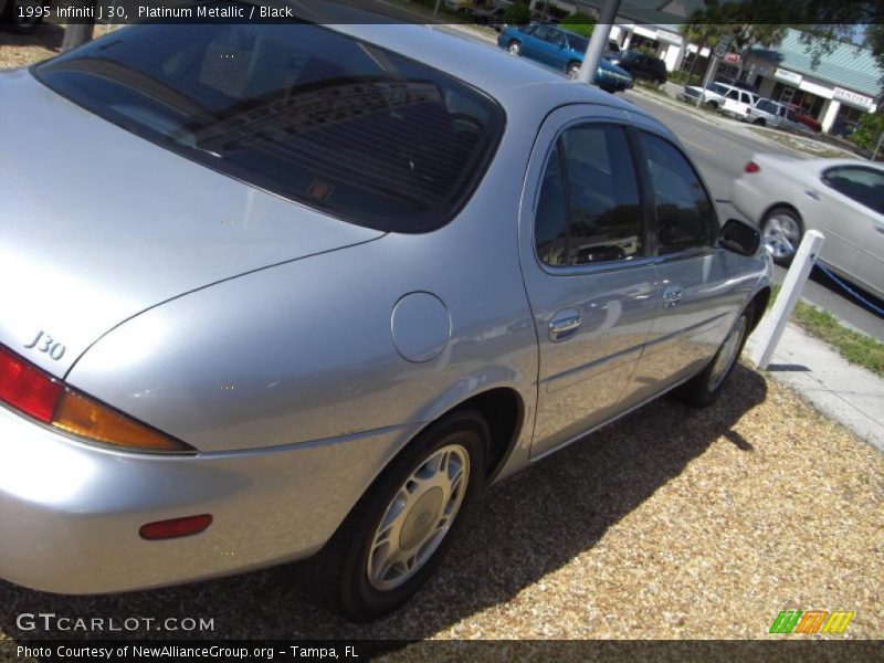Platinum Metallic / Black 1995 Infiniti J 30