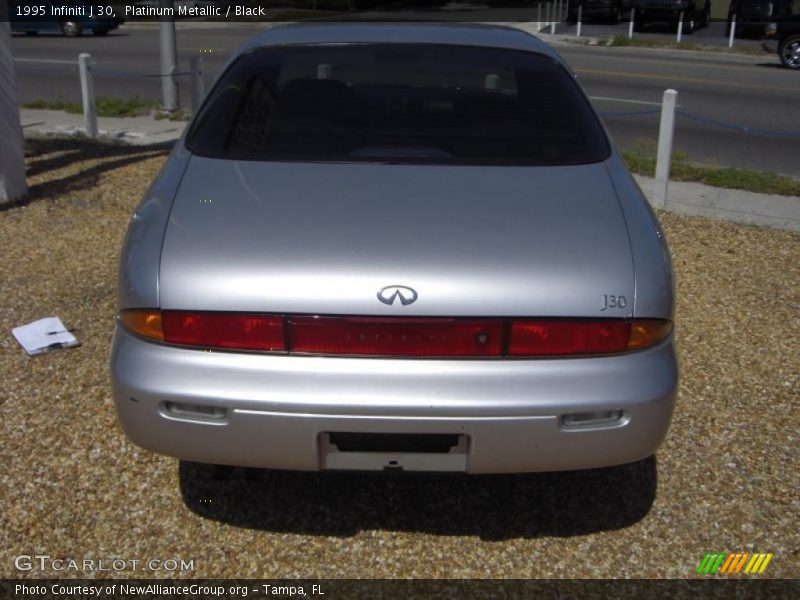 Platinum Metallic / Black 1995 Infiniti J 30
