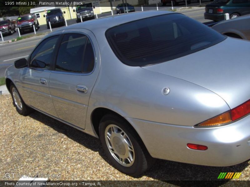 Platinum Metallic / Black 1995 Infiniti J 30