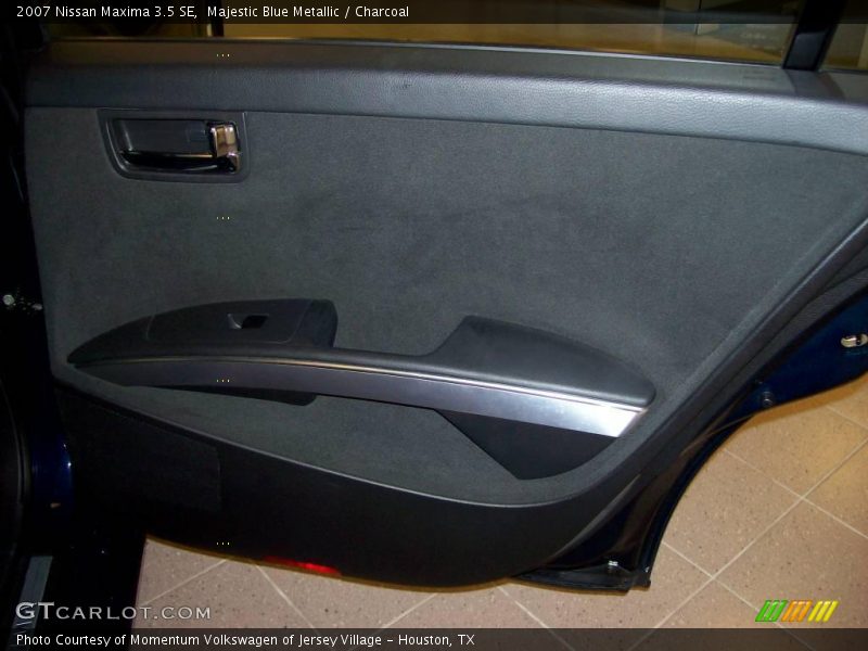 Majestic Blue Metallic / Charcoal 2007 Nissan Maxima 3.5 SE