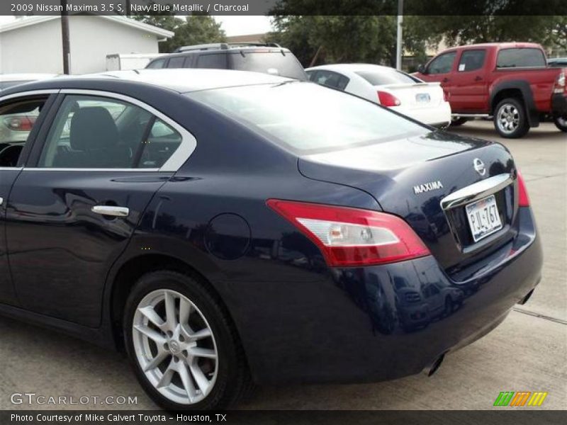 Navy Blue Metallic / Charcoal 2009 Nissan Maxima 3.5 S