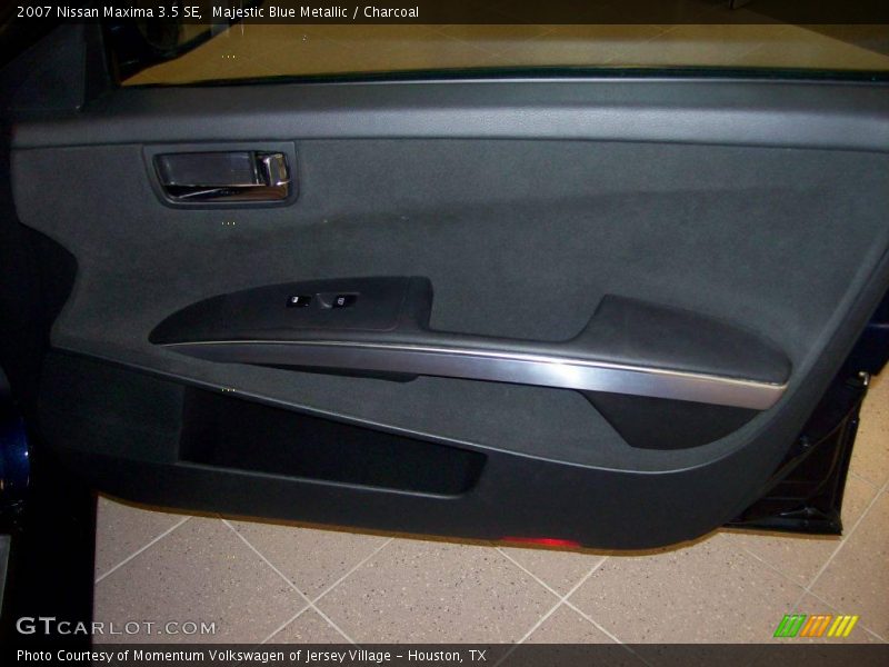 Majestic Blue Metallic / Charcoal 2007 Nissan Maxima 3.5 SE