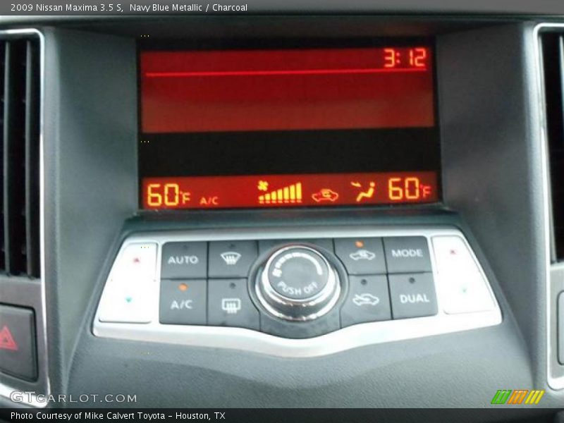 Navy Blue Metallic / Charcoal 2009 Nissan Maxima 3.5 S