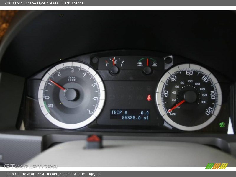 Black / Stone 2008 Ford Escape Hybrid 4WD