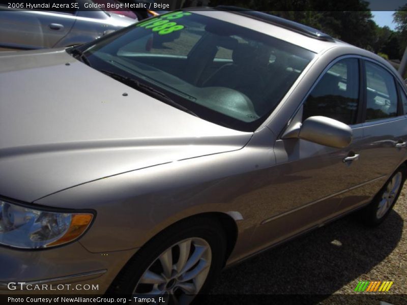 Golden Beige Metallic / Beige 2006 Hyundai Azera SE