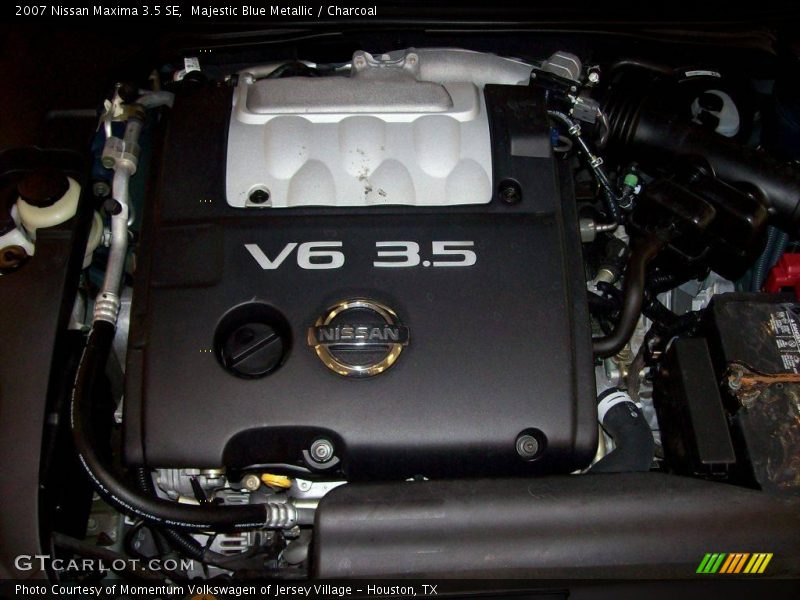 Majestic Blue Metallic / Charcoal 2007 Nissan Maxima 3.5 SE