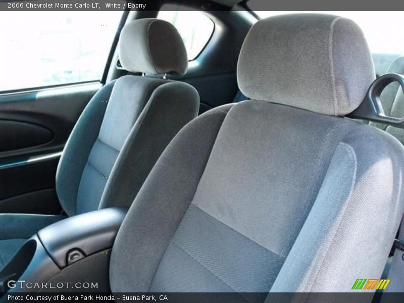 White / Ebony 2006 Chevrolet Monte Carlo LT