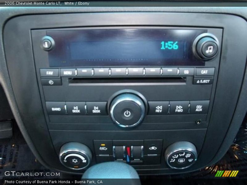White / Ebony 2006 Chevrolet Monte Carlo LT