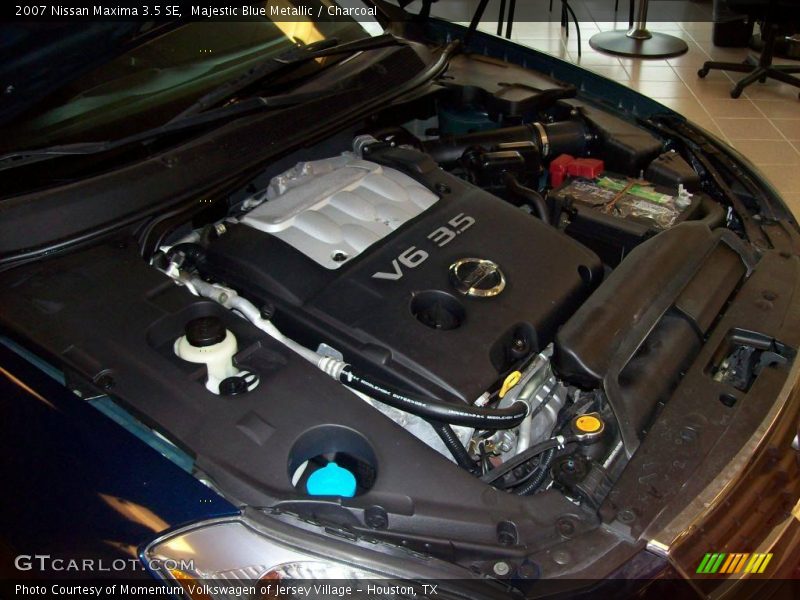 Majestic Blue Metallic / Charcoal 2007 Nissan Maxima 3.5 SE