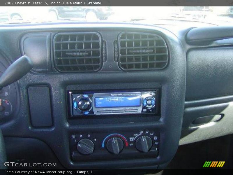 Indigo Blue Metallic / Graphite 2002 Chevrolet Blazer LS