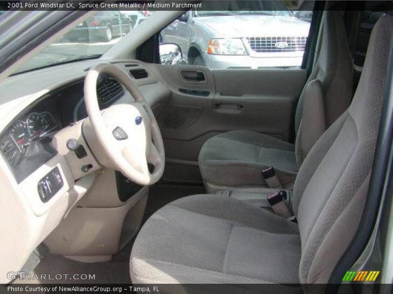 Spruce Green Metallic / Medium Parchment 2001 Ford Windstar LX
