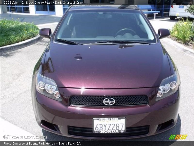 Black Cherry Pearl / Dark Charcoal Gray 2008 Scion tC