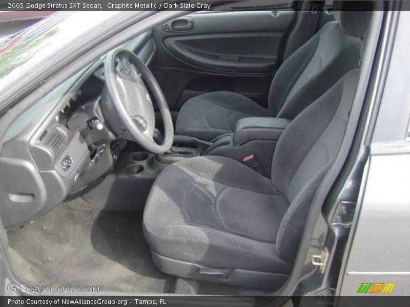 Graphite Metallic / Dark Slate Gray 2005 Dodge Stratus SXT Sedan