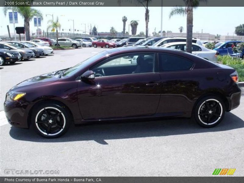 Black Cherry Pearl / Dark Charcoal Gray 2008 Scion tC