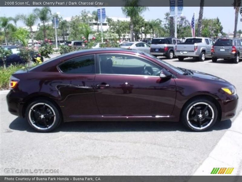 Black Cherry Pearl / Dark Charcoal Gray 2008 Scion tC
