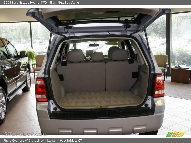 Silver Metallic / Stone 2008 Ford Escape Hybrid 4WD