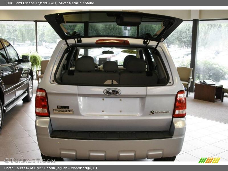 Silver Metallic / Stone 2008 Ford Escape Hybrid 4WD