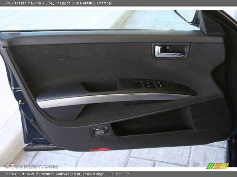 Majestic Blue Metallic / Charcoal 2007 Nissan Maxima 3.5 SE