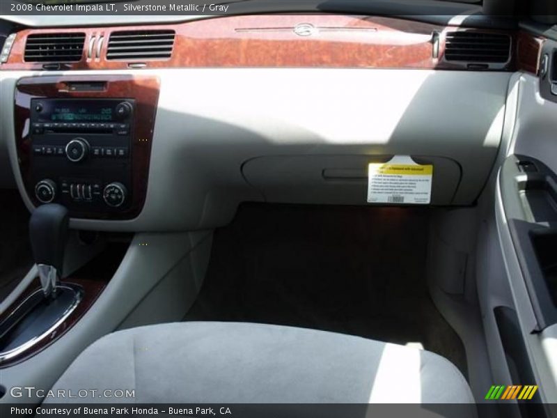 Silverstone Metallic / Gray 2008 Chevrolet Impala LT
