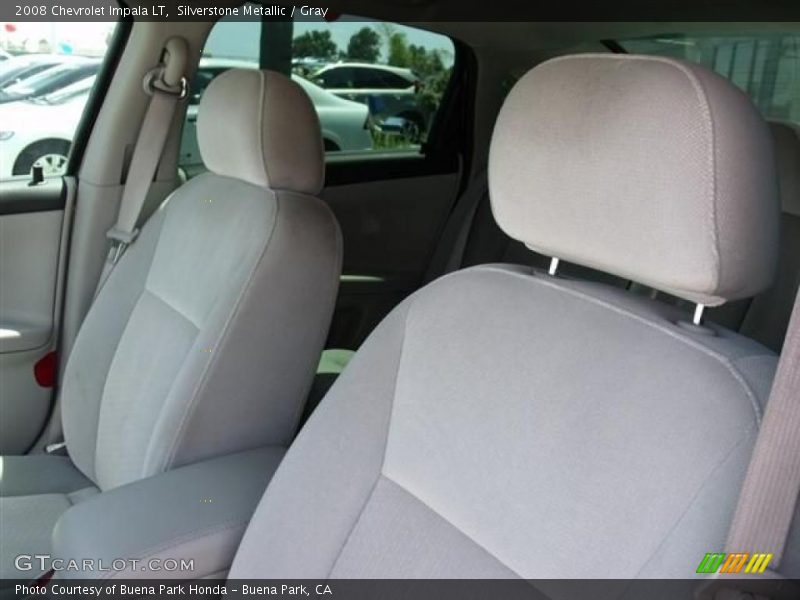 Silverstone Metallic / Gray 2008 Chevrolet Impala LT
