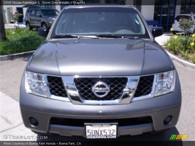 Storm Grey Metallic / Graphite 2006 Nissan Pathfinder S