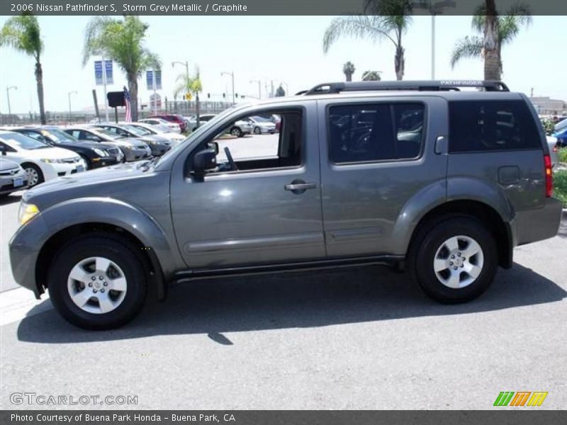 Storm Grey Metallic / Graphite 2006 Nissan Pathfinder S