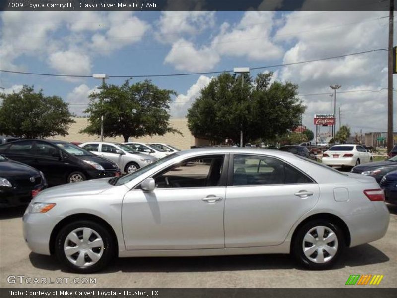 Classic Silver Metallic / Ash 2009 Toyota Camry LE