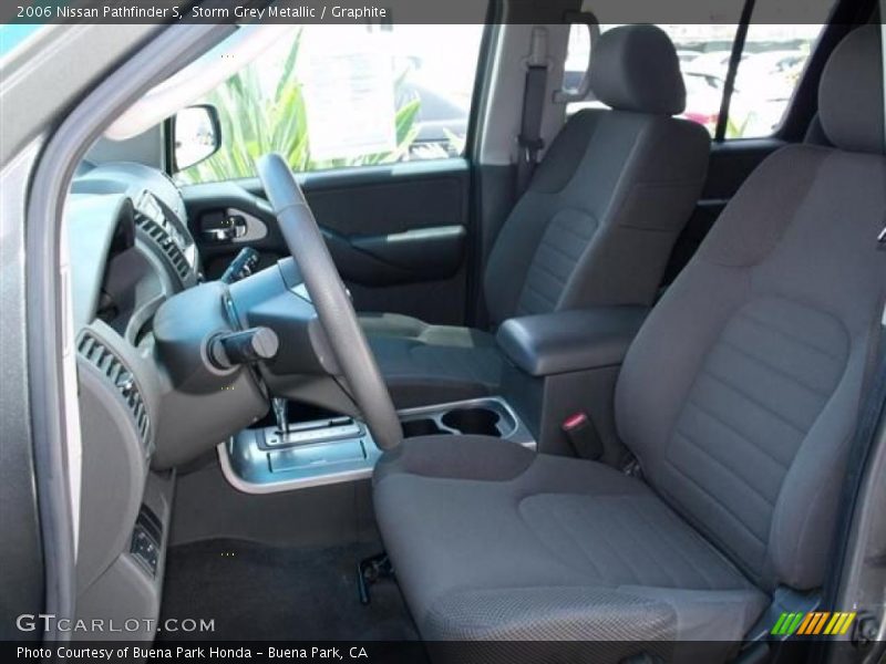 Storm Grey Metallic / Graphite 2006 Nissan Pathfinder S