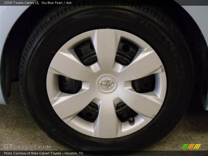 Sky Blue Pearl / Ash 2009 Toyota Camry LE
