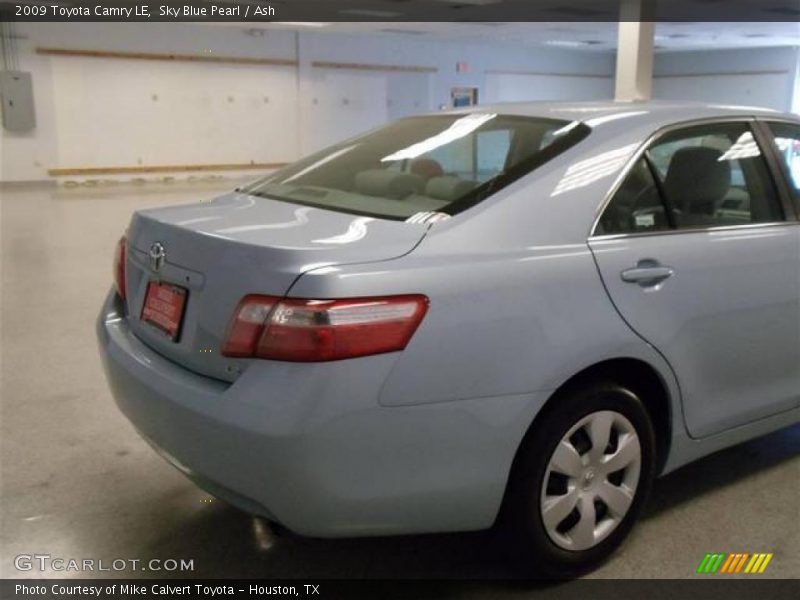 Sky Blue Pearl / Ash 2009 Toyota Camry LE