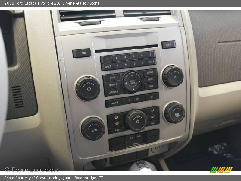 Silver Metallic / Stone 2008 Ford Escape Hybrid 4WD