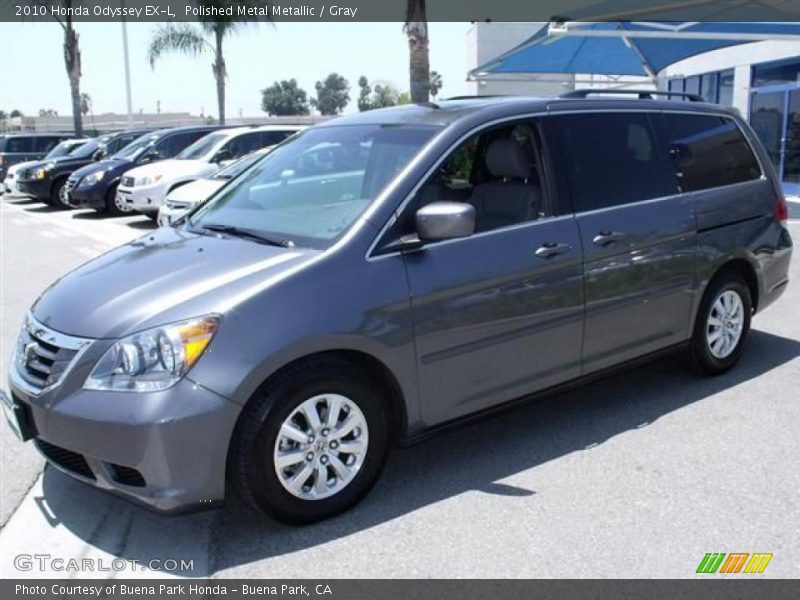 Polished Metal Metallic / Gray 2010 Honda Odyssey EX-L