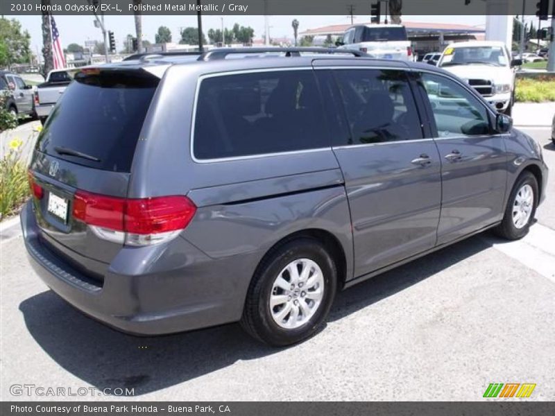 Polished Metal Metallic / Gray 2010 Honda Odyssey EX-L