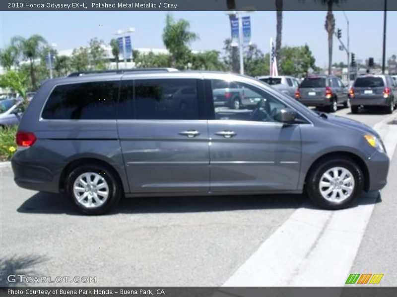 Polished Metal Metallic / Gray 2010 Honda Odyssey EX-L