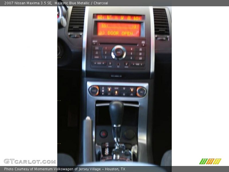 Majestic Blue Metallic / Charcoal 2007 Nissan Maxima 3.5 SE