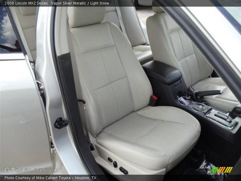 Vapor Silver Metallic / Light Stone 2008 Lincoln MKZ Sedan